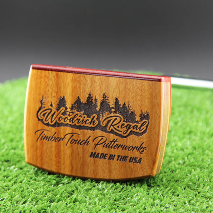 Highmark style Canarywood and Walnut exotic wood putter