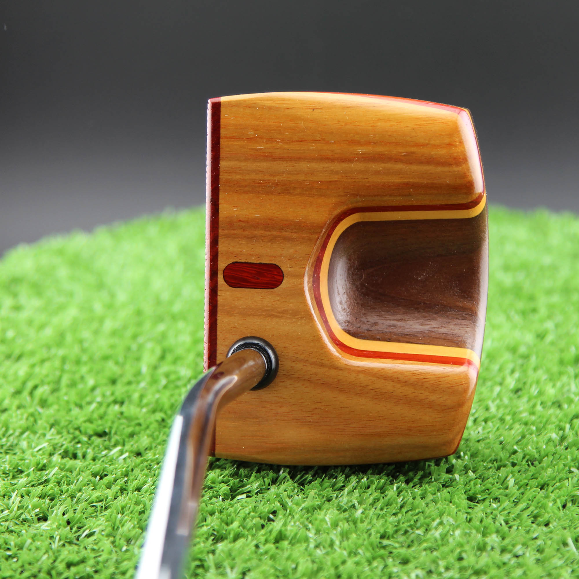 Highmark style Canarywood and Walnut exotic wood putter