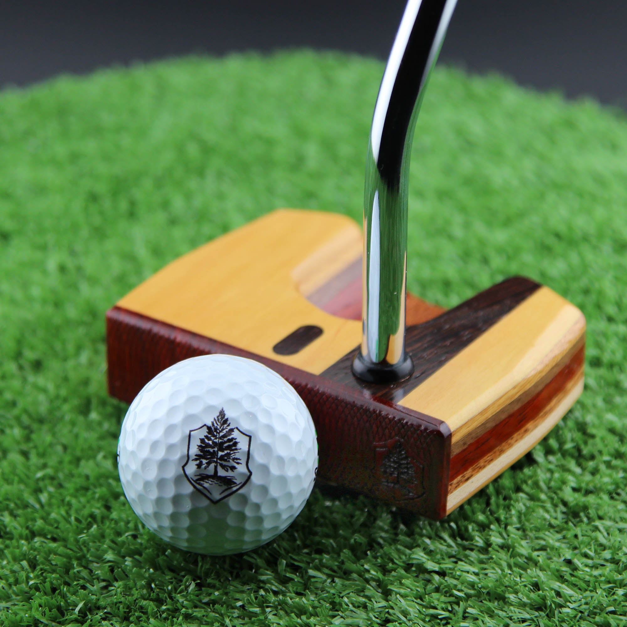 TimberTouch wood putter with Yellowheart