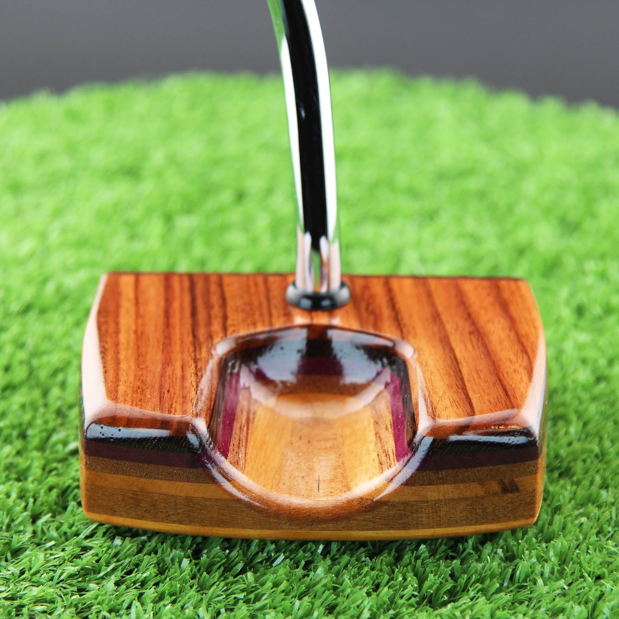 Rosewood Center shaft Zero torque putter Lie and Balanced wood putter