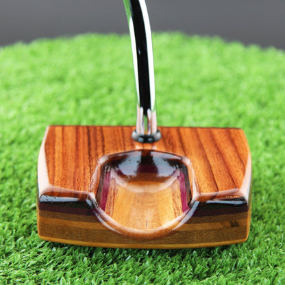Rosewood Center shaft Zero torque putter Lie and Balanced wood putter
