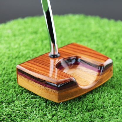 Rosewood Center shaft Zero torque putter Lie and Balanced wood putter