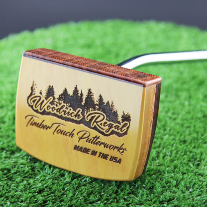 Rosewood Center shaft Zero torque putter Lie and Balanced wood putter