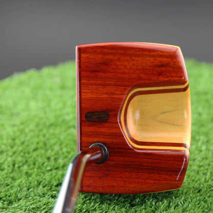 Padauk and Yellowheart exotic wood putter one of a kind discount