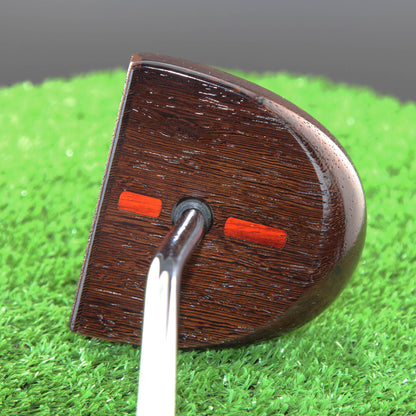 Midnight style putter Exotic Wenge Dark Wood Zero Torque Center Shaft