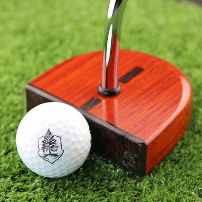 MR1PUTT Padauk and Wenge Zero Torque Center Shaft Putter