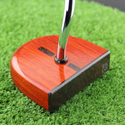 MR1PUTT Padauk and Wenge Zero Torque Center Shaft Putter