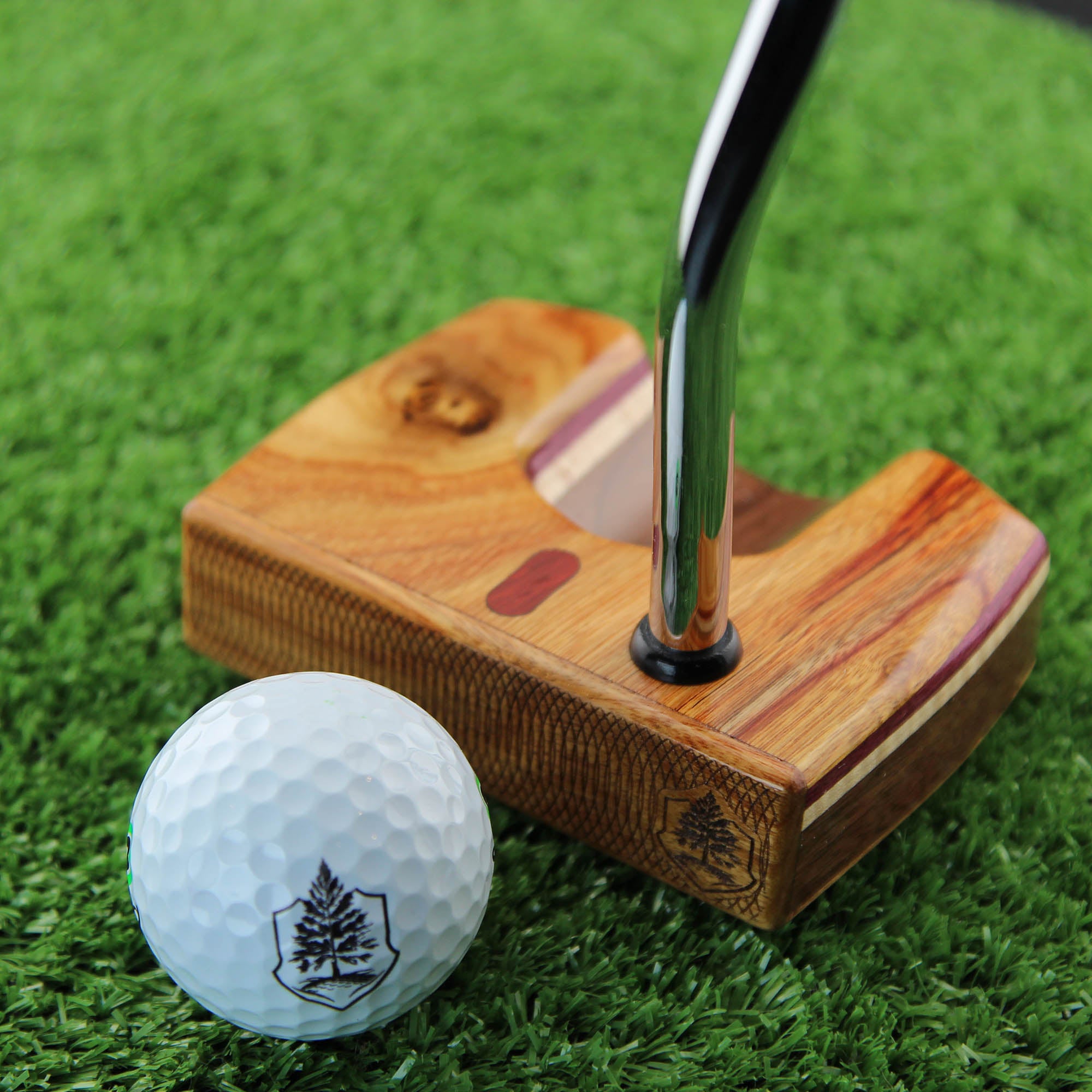 TimberTouch wood putter with Canarywood