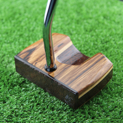 Zebrawood Spectacular Center shaft Zero torque Lie Balanced wood putter