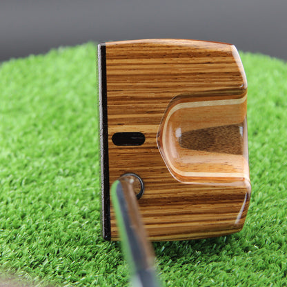 TimberTouch wood putter with Black Limba high MOI