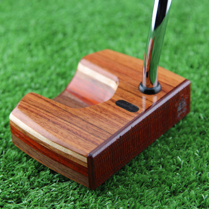 TimberTouch wood putter with Rosewood and Padauk