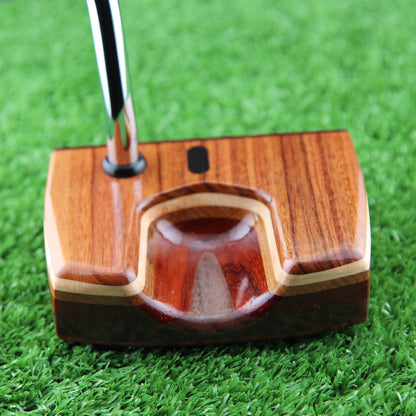 TimberTouch wood putter with Rosewood and Padauk