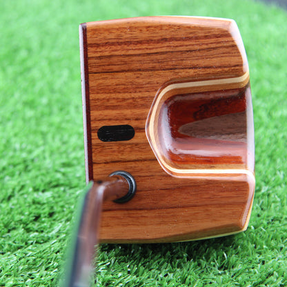 TimberTouch wood putter with Rosewood and Padauk