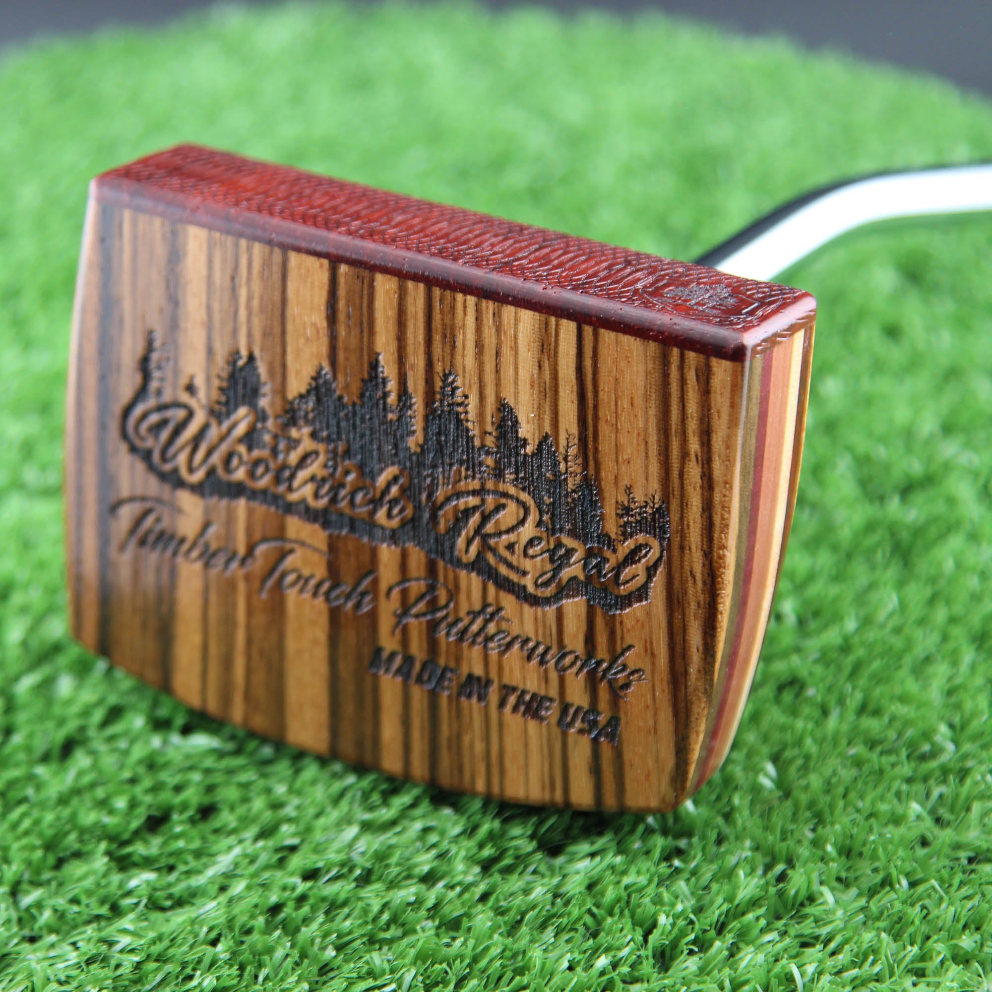 TimberTouch wood putter with Canarywood