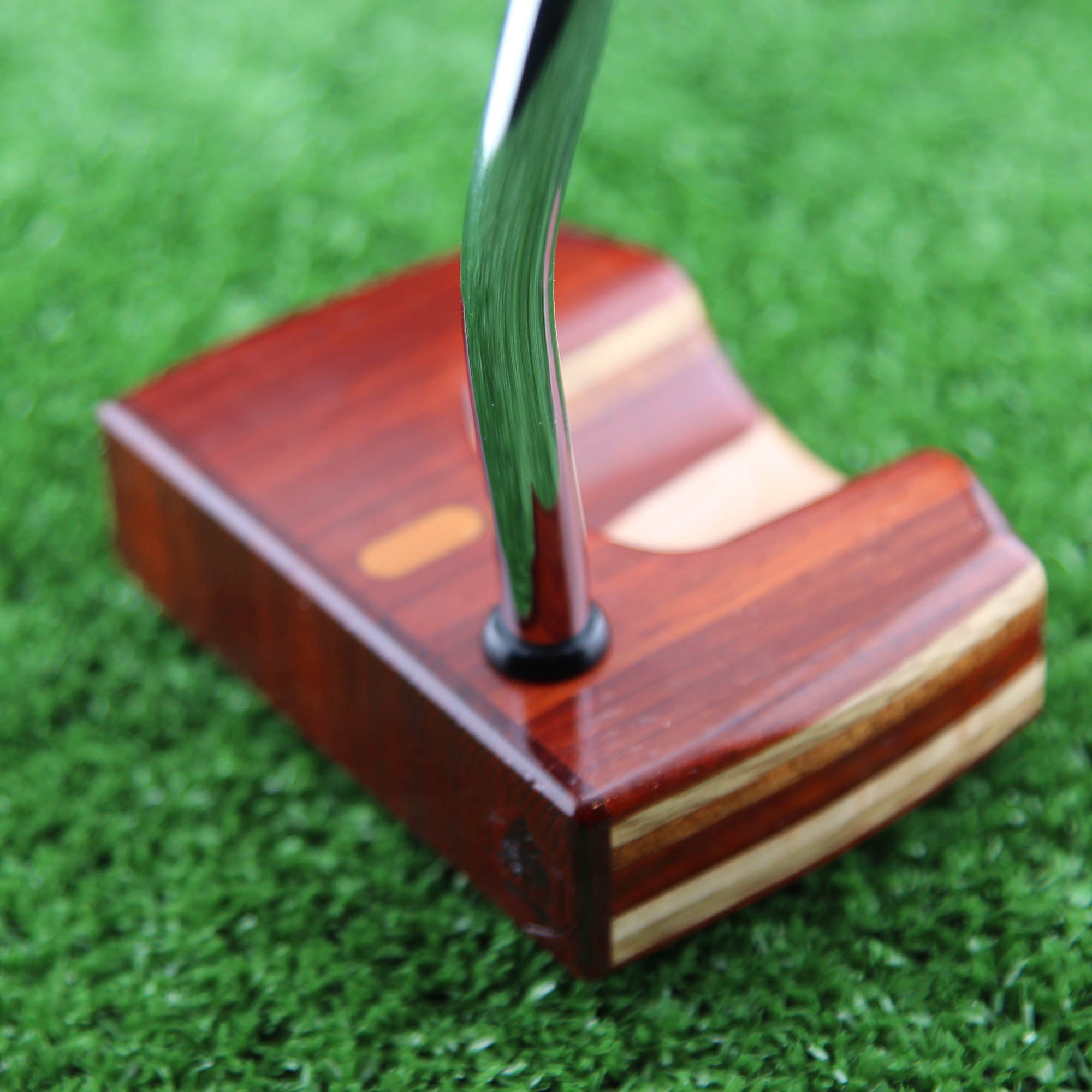 TimberTouch Woodrich Regal wood putter with Padauk