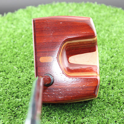 TimberTouch Woodrich Regal wood putter with Padauk