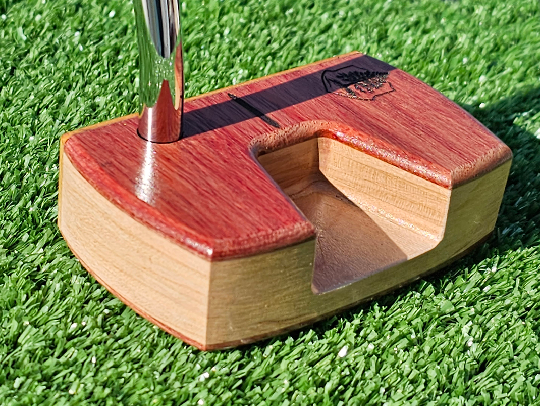 TimberTouch Putterworks exotic precision wood golf putters ...