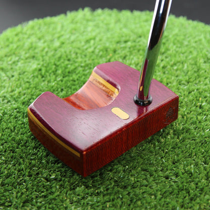 Northern Lights Putter Purpleheart Padauk and Yellowheart Woodrich Regal Putter