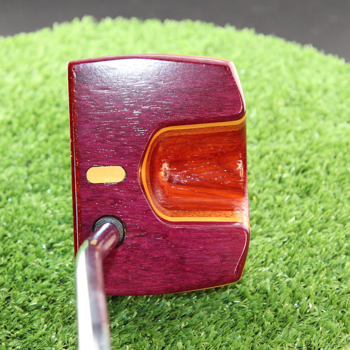 Northern Lights Putter Purpleheart Padauk and Yellowheart Woodrich Regal Putter