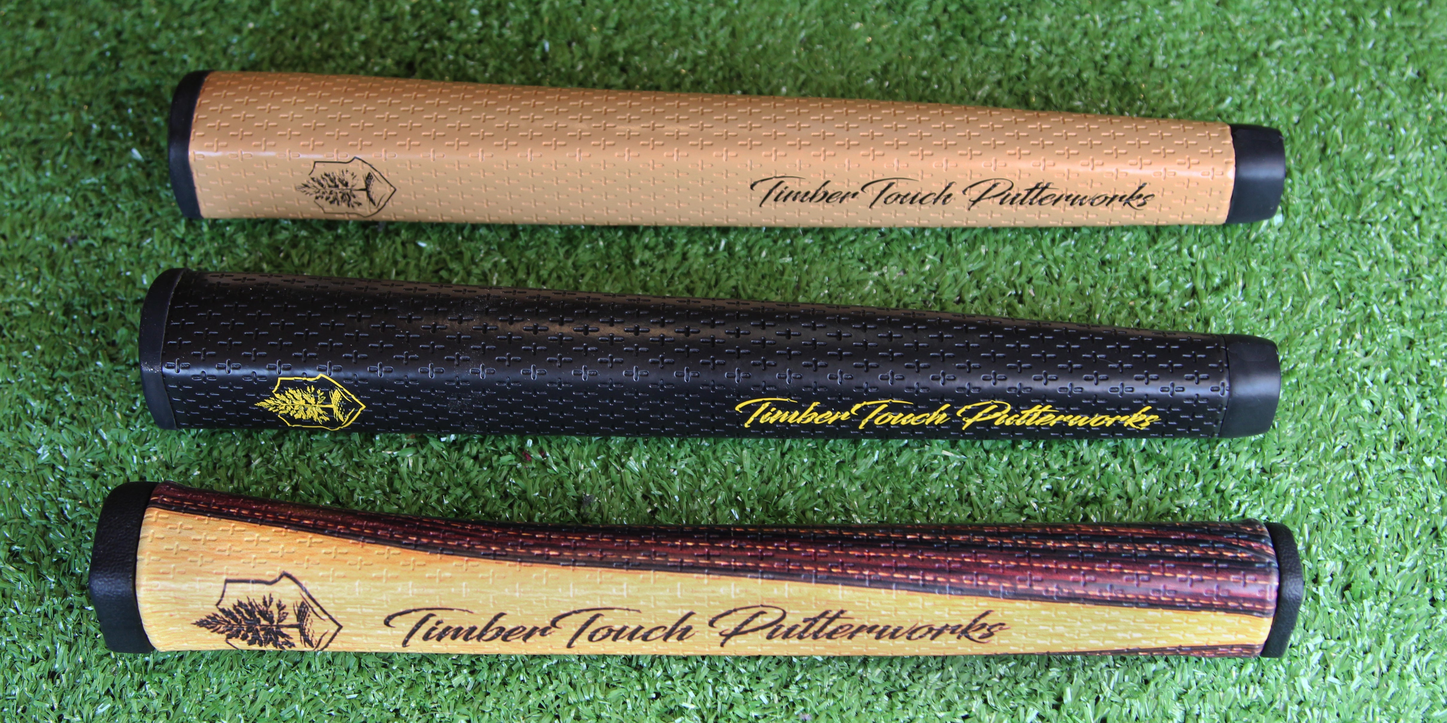 TimberTouch Putterworks premium 2.0 Wood and Leather look grip