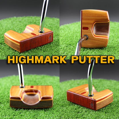Highmark style Canarywood and Walnut exotic wood putter