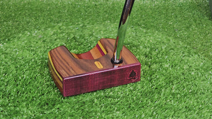 Exotic Rosewood with various other woods Aurora Style TimberTouch Putter