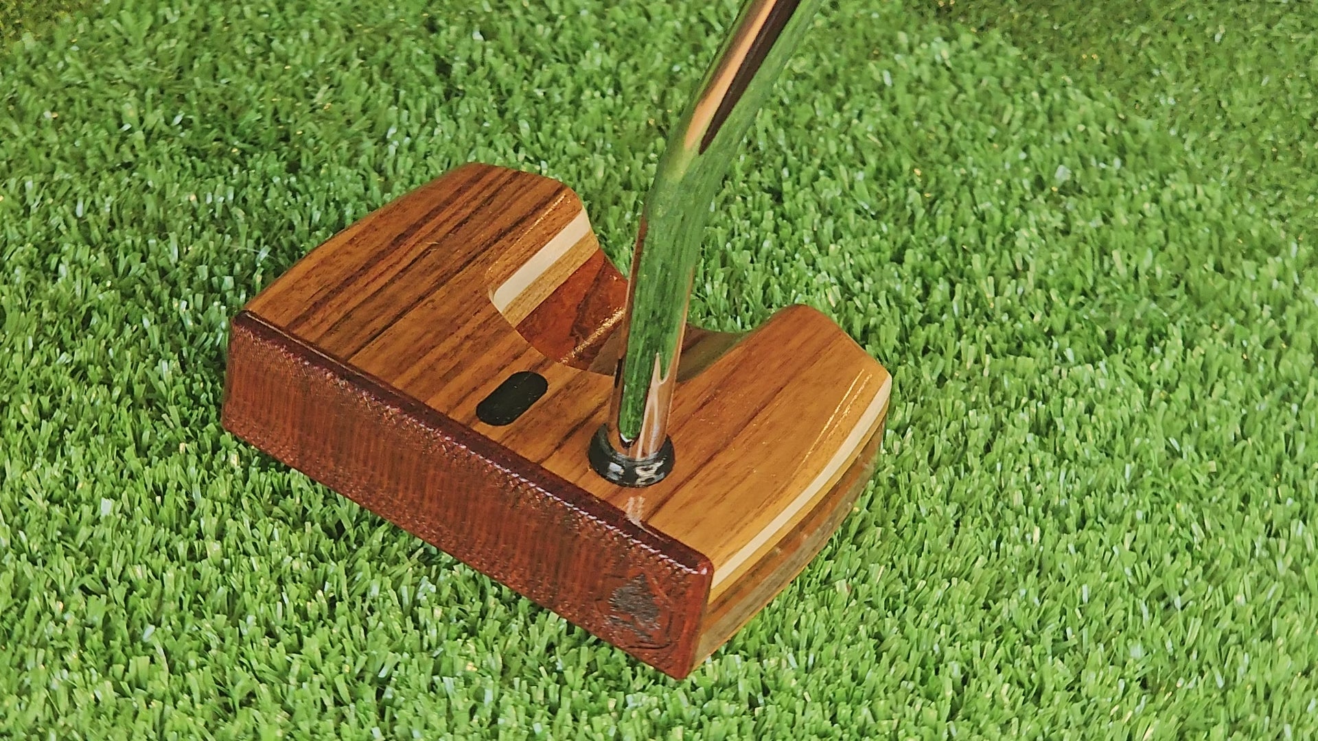 One of a Kind Rosewood Padauk and others exotic wood putter
