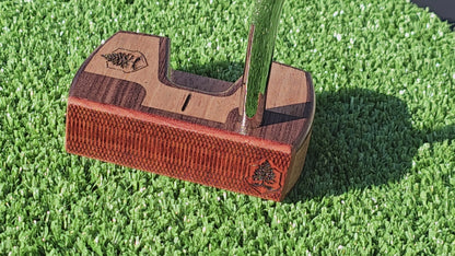 Rosewood and Walnut Woodrich Regal putter