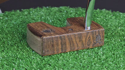 Rosewood and Walnut Woodrich Regal putter