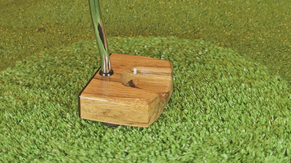 SmokeHouse style Black Limba zero torque center shaft Woodrich Regal Putter