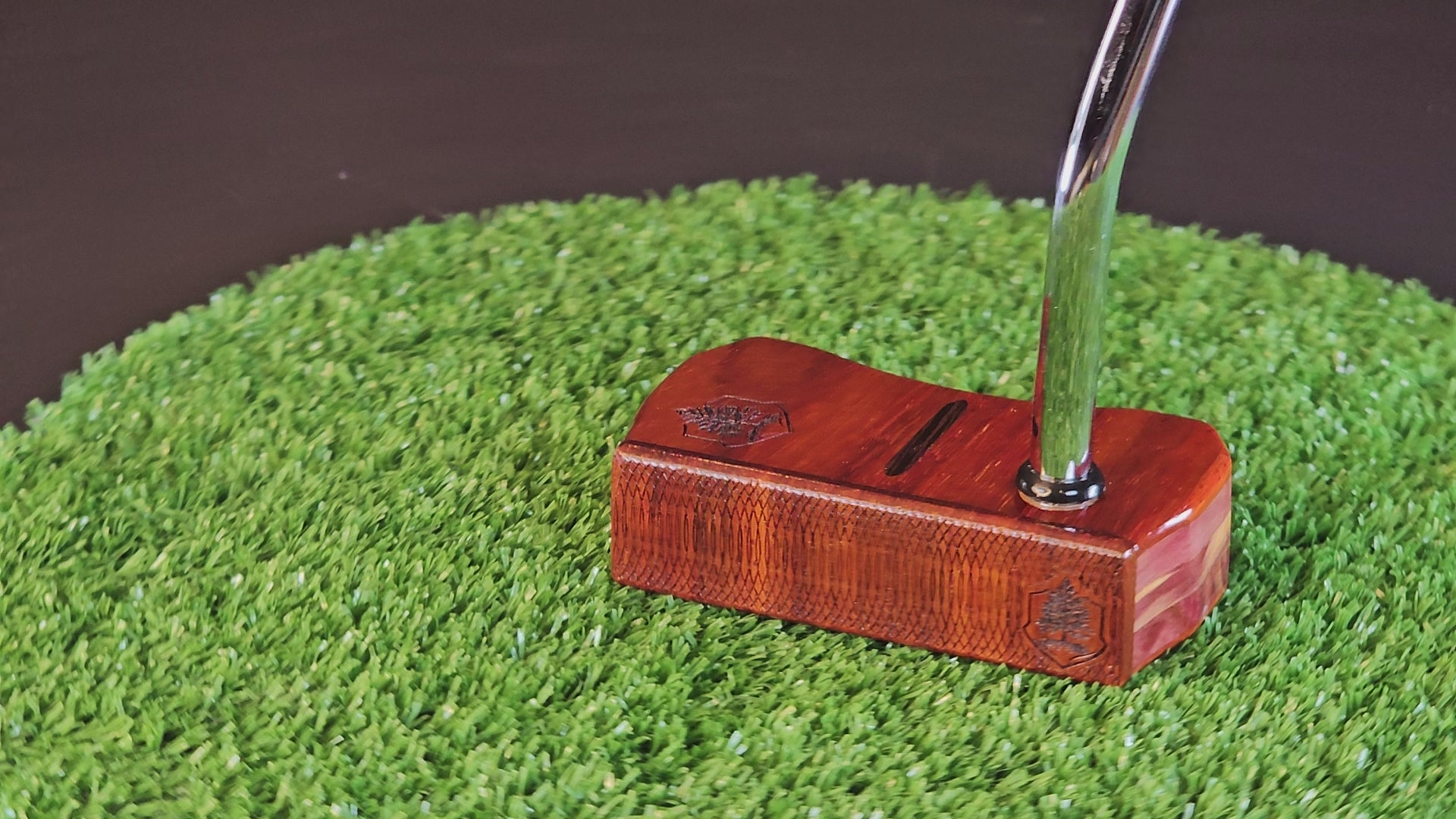 Padauk and cedar Bladewood II putter