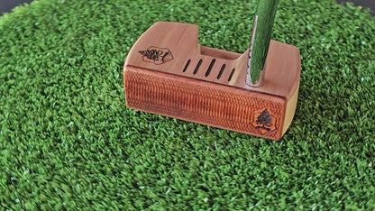 Bloodwood Maple and Cedar wood Woodrich Regal wood putter