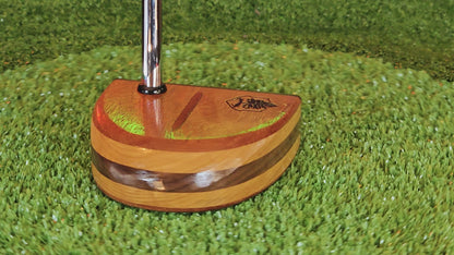 Fatty Style Tigerwood and Wenge wood putter