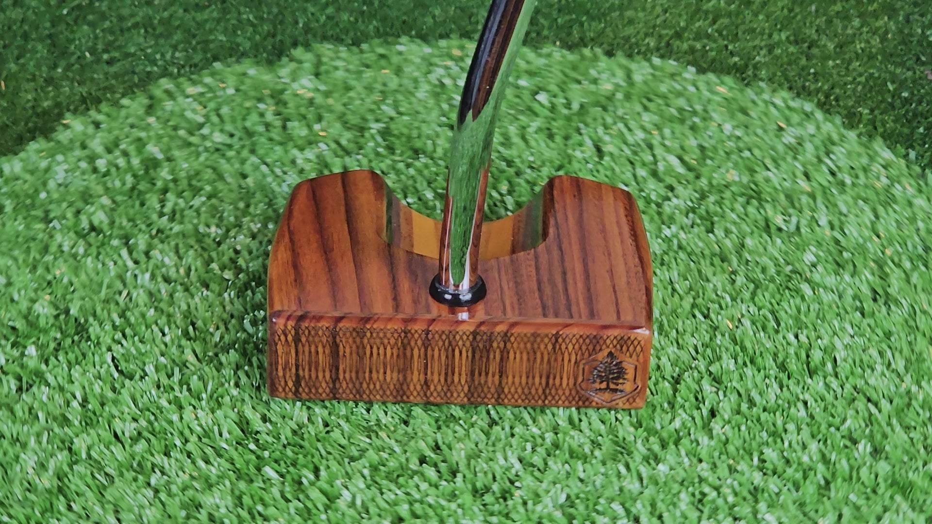 Rosewood Center shaft Zero torque putter Lie and Balanced wood putter