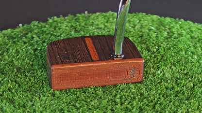 Wenge and Padauk exotic wood Woodwin putter