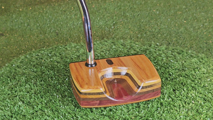 Sedona style Canarywood exotic wood Woodrich Regal Putter
