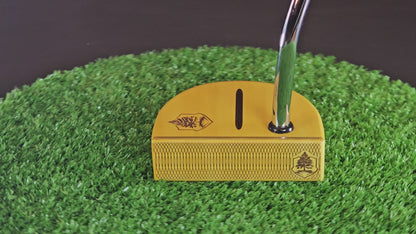 Fatty Style Yellowheart exotic wood and Maple putter