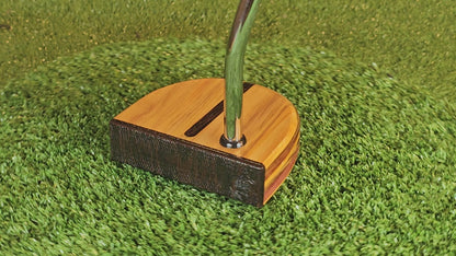 Arariba style Canarywood exotic wood FATTY Putter