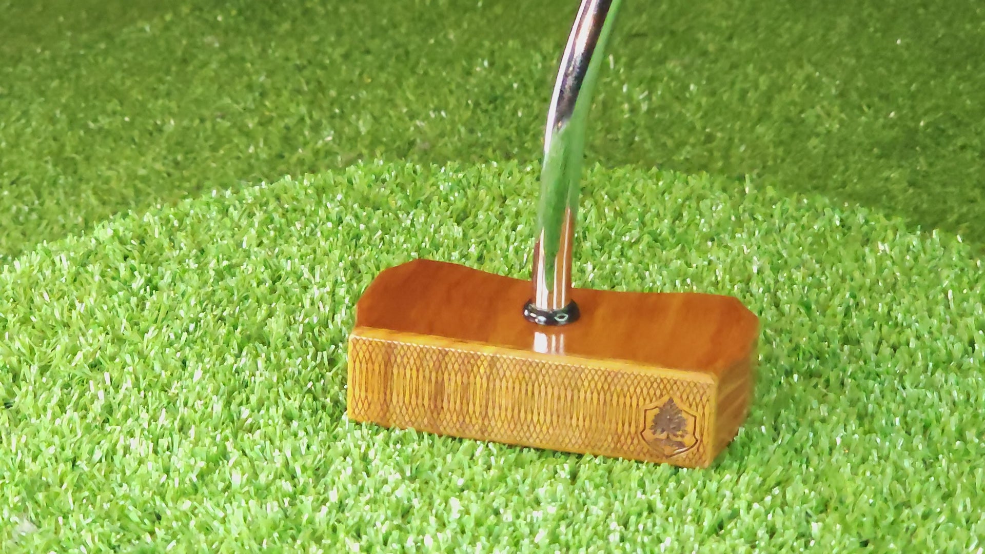 Osage Orange exotic wood Zero Torque Center Shaft putter