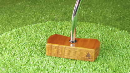 Osage Orange exotic wood Zero Torque Center Shaft putter