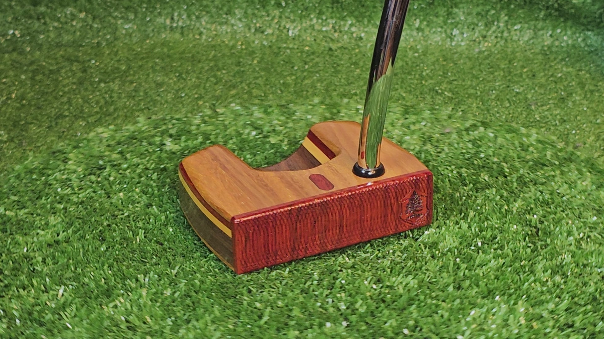 Highmark style Canarywood and Walnut exotic wood putter
