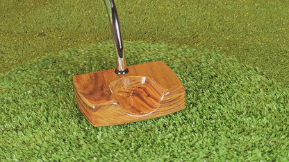 Topaz style Canarywood zero torque center shaft Woodrich Regal Putter