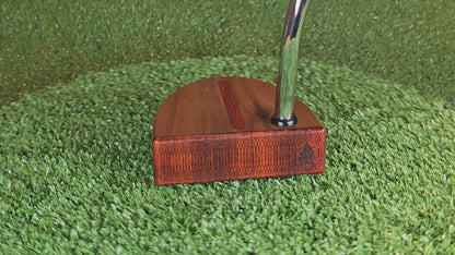 Meridian Padauk and Walnut Woodford putter TimberTouch Putterworks