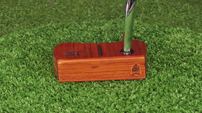 Padauk and Red Cedar Bladewood II style putter