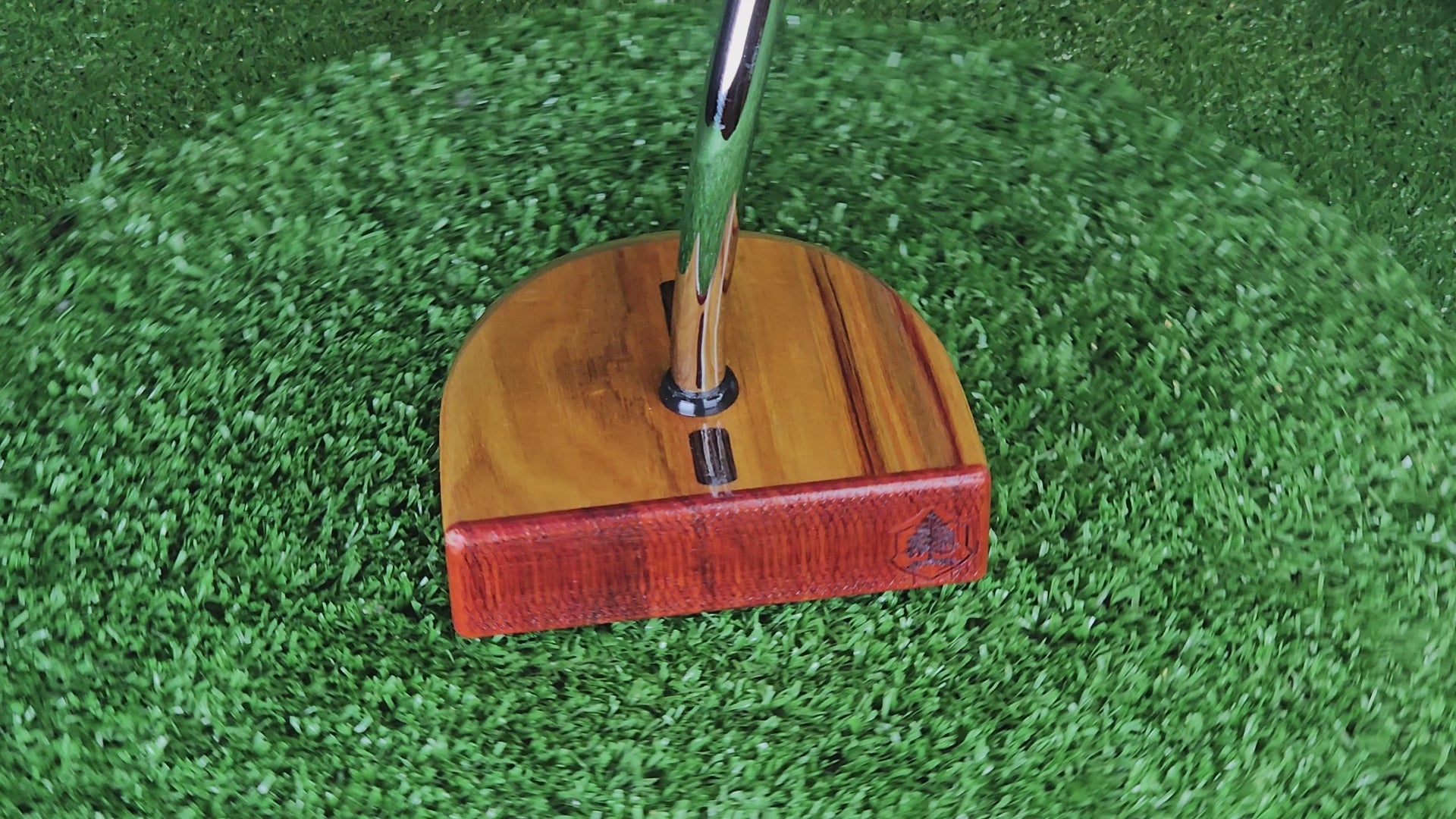 Wild Side FATTY Canarywood Zero Torque Center Shaft Putter