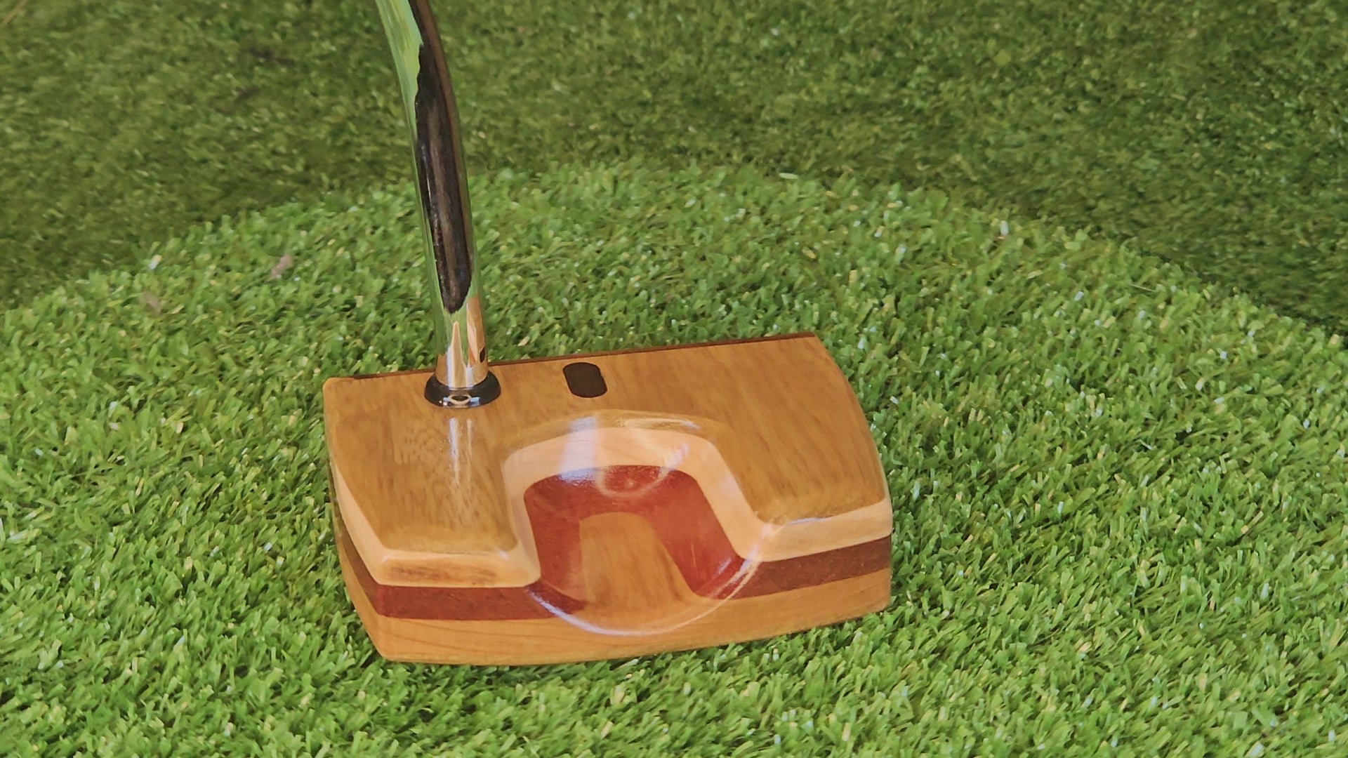 Arden style White LImba exotic wood Woodrich Regal Putter