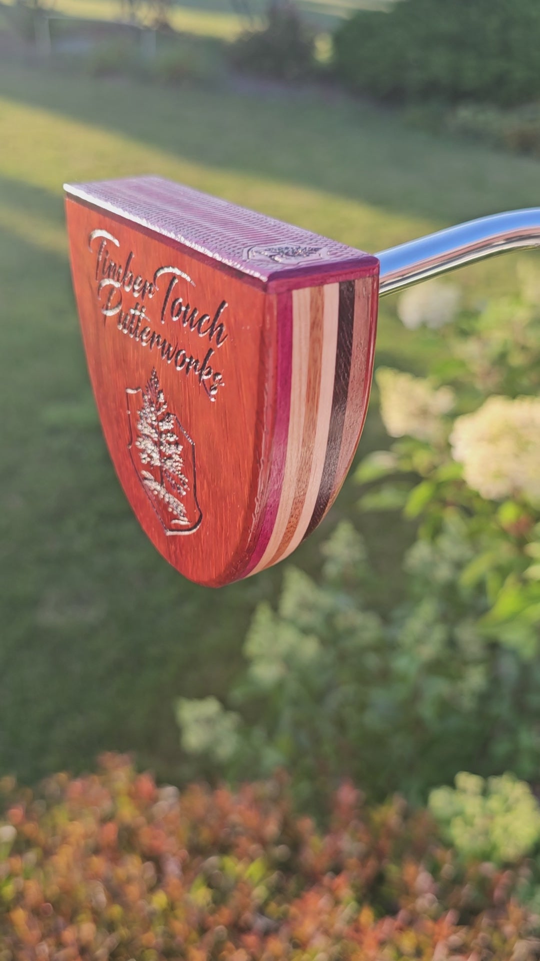 Fatty Style exotic wood Padauk Purpleheart and various for the body