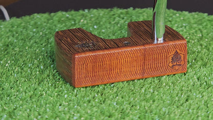 Exotic Wenge and Padauk Woodrich Regal wood putter