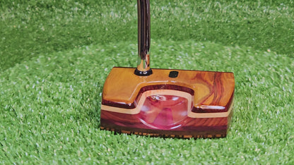 Wild Side style Canarywood exotic wood Woodrich Regal Putter