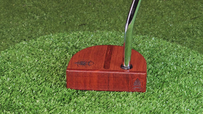 Fatty Style Mahogany and exotic Padauk wood body putter